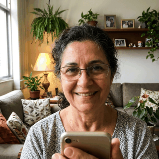 Maria das Graças, cliente Panteon
